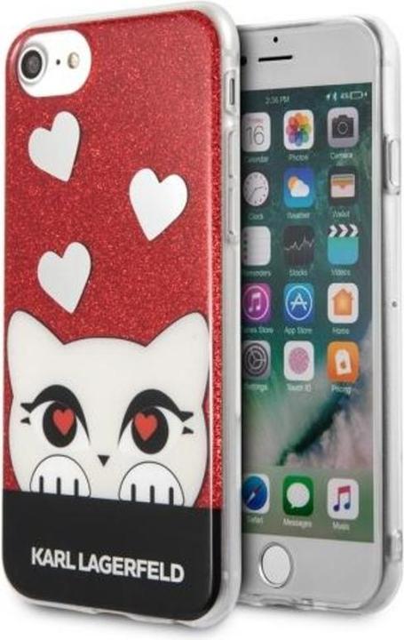 Actual product image Karl Lagerfeld iPhone 7/8/SE2020/SE2022 - Love Cat KLHCP7VDCRE (Apple iPhone 7, Apple iPhone 8, Apple iPhone SE (2nd Gen), Apple iPhone SE (3rd Gen))