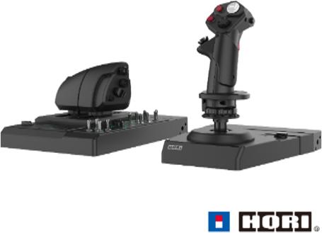Image du produit HORI HOTAS Flight Control System & Mount (noir, pour PC) (PC)