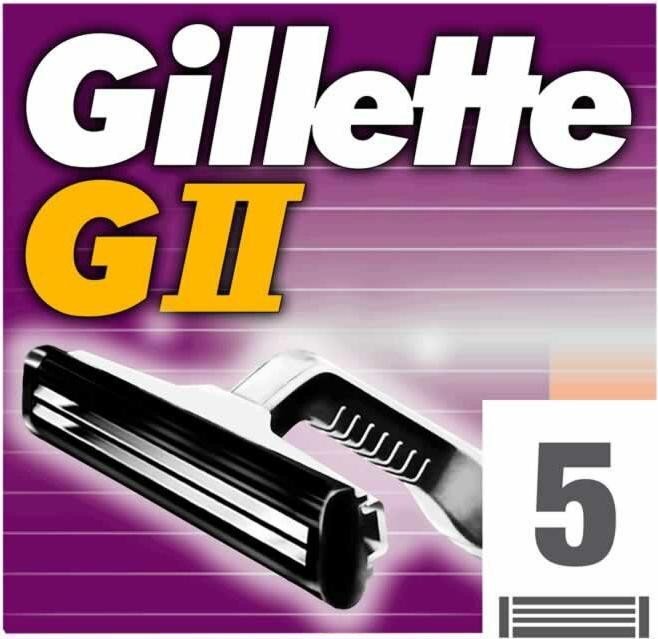 Immagine prodotto NIVEA Lame Gillette GII - G2 - 5 pezzi (5 x)