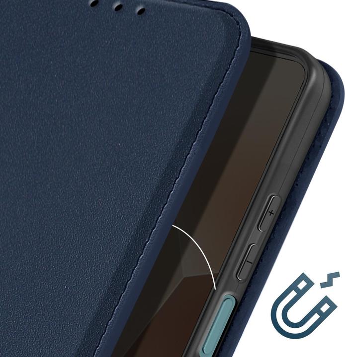Actual product image Avizar Classic Edition, back cover with magnetic flap Series (Xiaomi Redmi Note 13 5G)