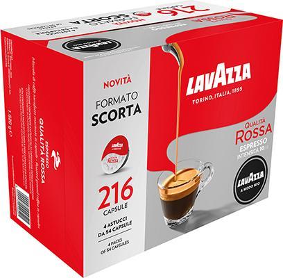 Produktbild Lavazza Qualità Rossa Kaffeekapseln 54 Stk (54 x Port.)