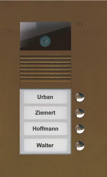 Productafbeelding TCS Video voordeurstation AVU serie met 4 AVU14040-0012