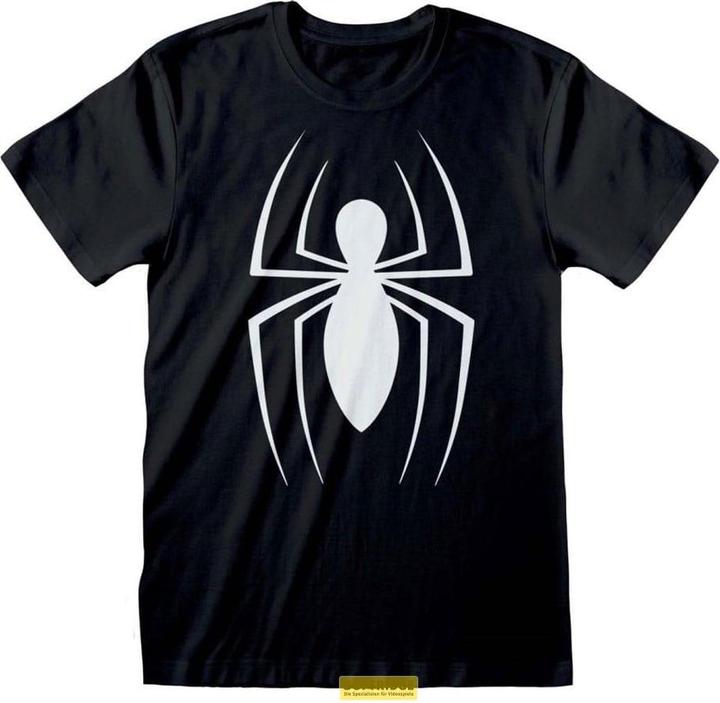 Produktbild Heroes Inc Marvel - T-shirt unisexe Noir Logo classique de Spider-Man - S (S)