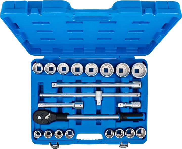 Actual product image BGS Socket Set 20 mm (3/4") Inch Sizes 21 pcs.