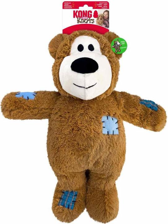 KONG - Wild Knots Bears - Jumbo XL - 46x39.5x14 cm (Plush toy dog)