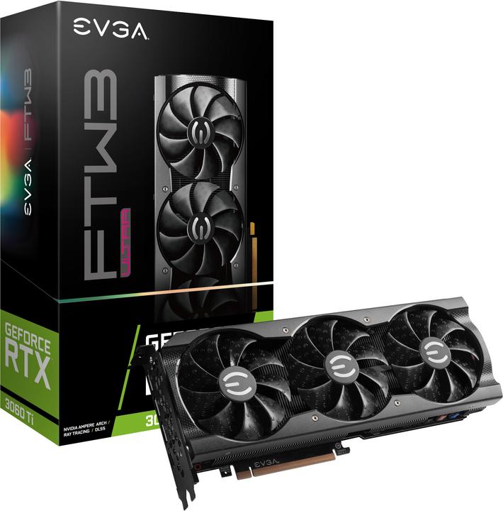 Actual product image EVGA RTX 3060 Ti FTW3 ULTRA GAMING (8 GB)