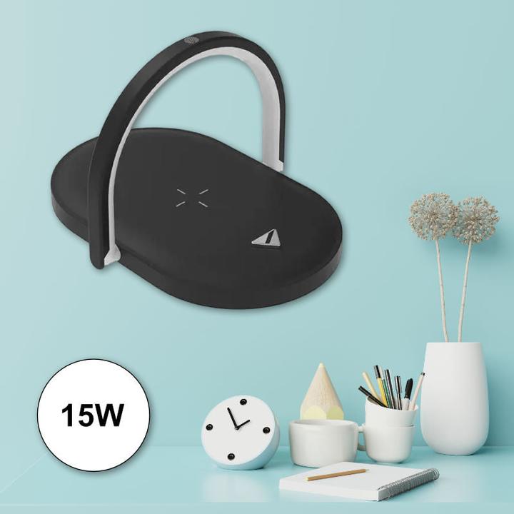 Image du produit Hermex Station de charge avec éclairage Chargeur de smartphone Chargeur sans fil (15 W)