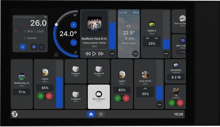 Actual product image Shelly Wall Display XL Black