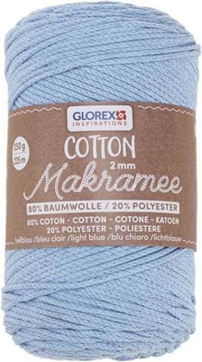 Produktbild Glorex Makramee Cotton 2mm 250g (225 m)