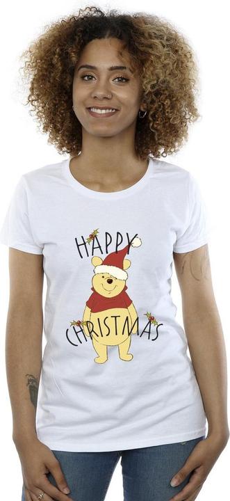 Produktbild Disney Winnie The Pooh Happy Christmas Holly TShirt (L)