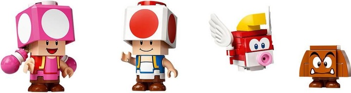 Image du produit LEGO Jeu d'extension pour la chasse au trésor des crapauds (71368, LEGO Super Mario)