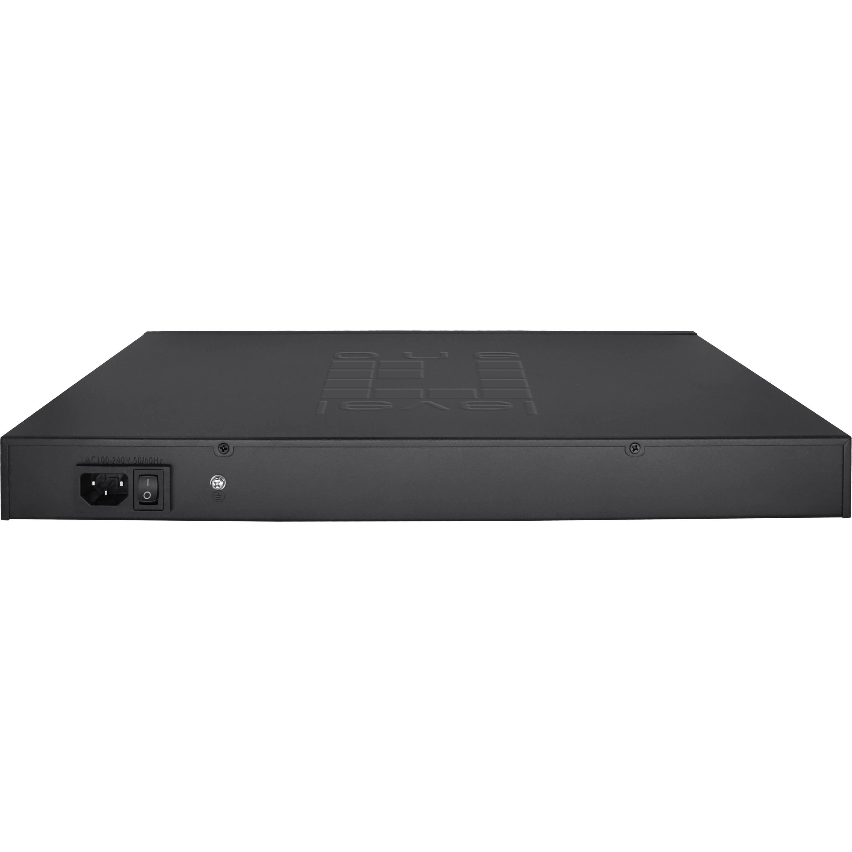 Thumbnail - LevelOne Switch 24x GE GES-2128P 4xGSFP 16xPoE+ (24 Ports), Netzwerk Switch, Schwarz