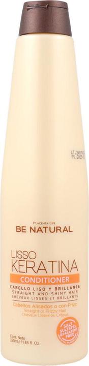 Actual product image Be Natural Acondicionador Lisso Keratina 350 ml (350 ml, Liquid shampoo)