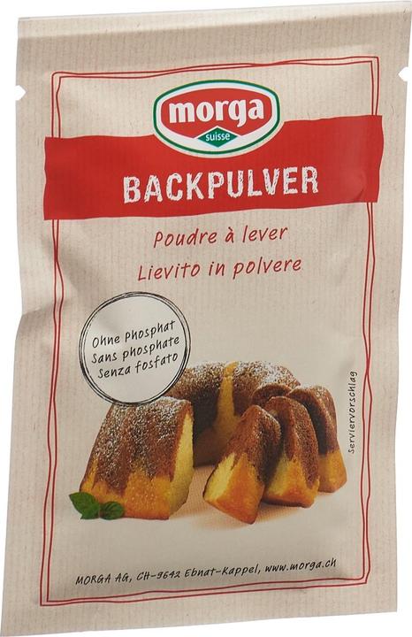 Image du produit Morga Poudre à lever sans phosphate (22g) (22 g)