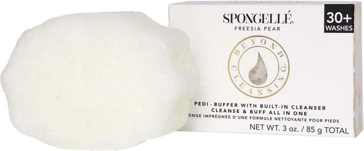Actual product image Spongellé Pedi-Buffer - Freesia Pear (Foot bath)