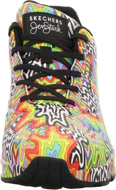 Actual product image Skechers Hittcher ladies lace-up shoes sporty rubber sole other (36)