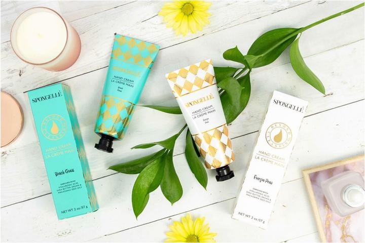 Actual product image Spongellé Hand Cream - Beach Grass