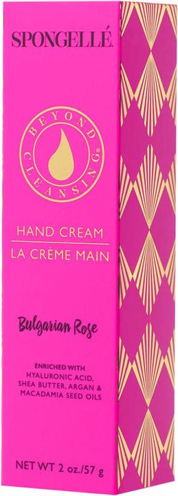 Actual product image Spongellé Hand Cream - Bulgarian Rose