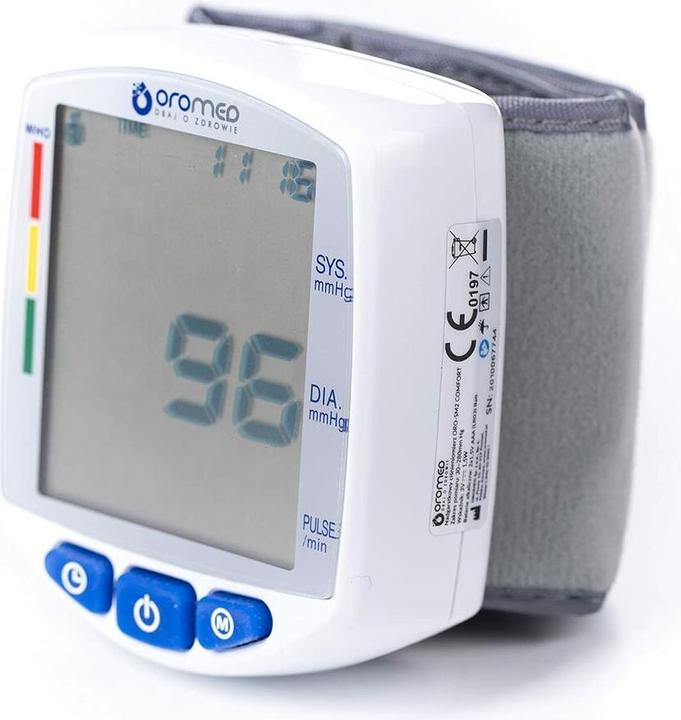Actual product image Hi-tech medical ORO-SM2 COMFORT Blood Pressure Monitor Upper Arm Automatic