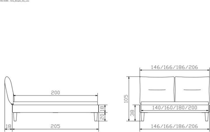 Produktbild Hasena Emilia 20 (200 x 200 cm)