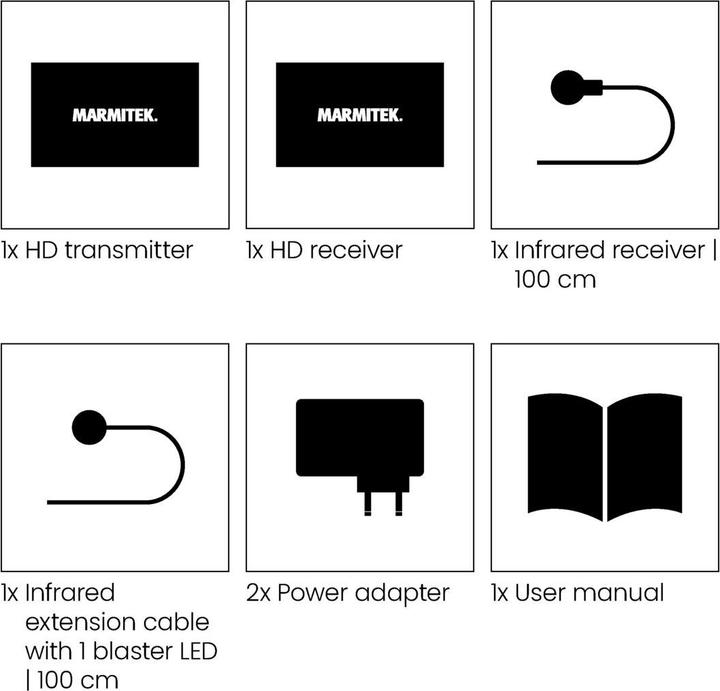 Produktbild Marmitek MegaView 91, HDMI über CAT (Extender)