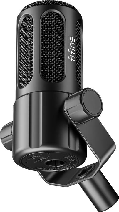 Fifine Tank1 XLR dynamic professional microphone for recording, singing and podcasting