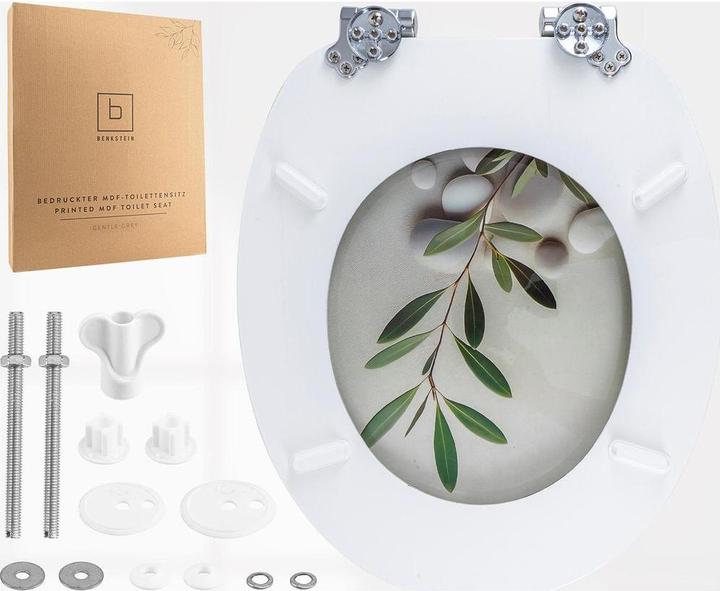Produktbild Benkstein Toilettensitz MDF, Hellgrau