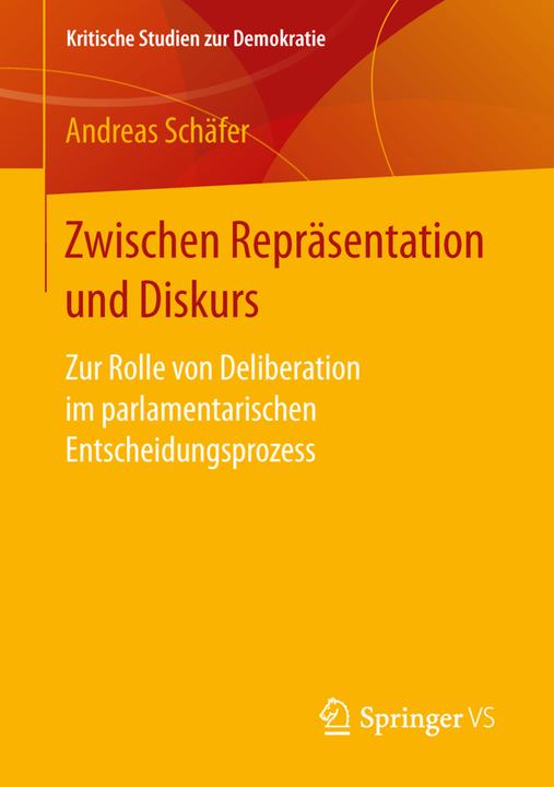 Produktbild Zwischen Repräsentation und Diskurs (Deutsch, Andreas Schäfer, 2016)