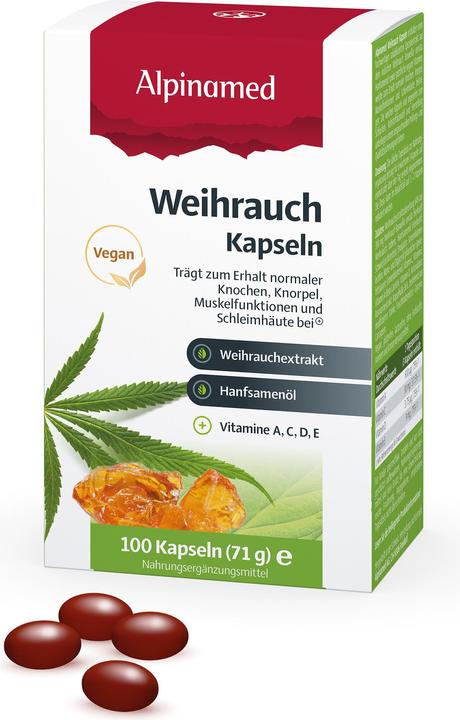 Image du produit Alpinamed Weihrauch (100 pcs, Capsules, 71 g)