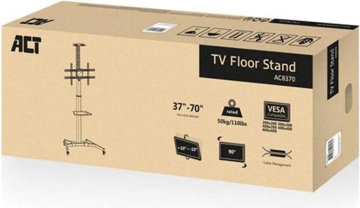 Actual product image ACT TV and monitor floor stand, up to 70", VESA (70", 50 kg)
