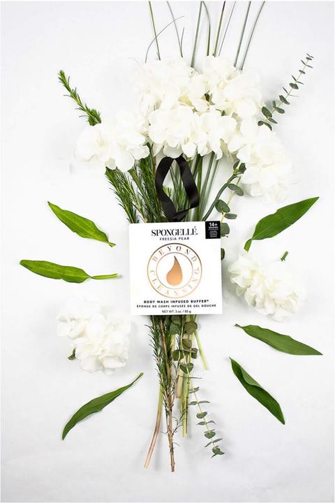 Actual product image Spongellé Boxed Flower - Freesia Pear