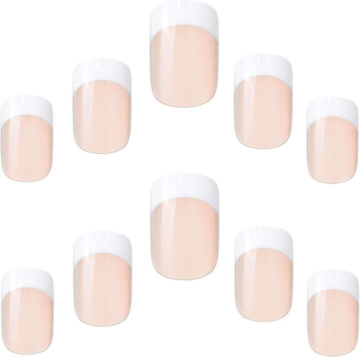 Immagine prodotto Elegant Touch Francese nudo medio 101 (Unghie artificiali, Rosa francese)