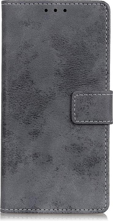 Produktbild Cover-Discount Nokia G10 / G20 - Vintage Etui Wildleder Optik grau (Nokia G20, Nokia G10)