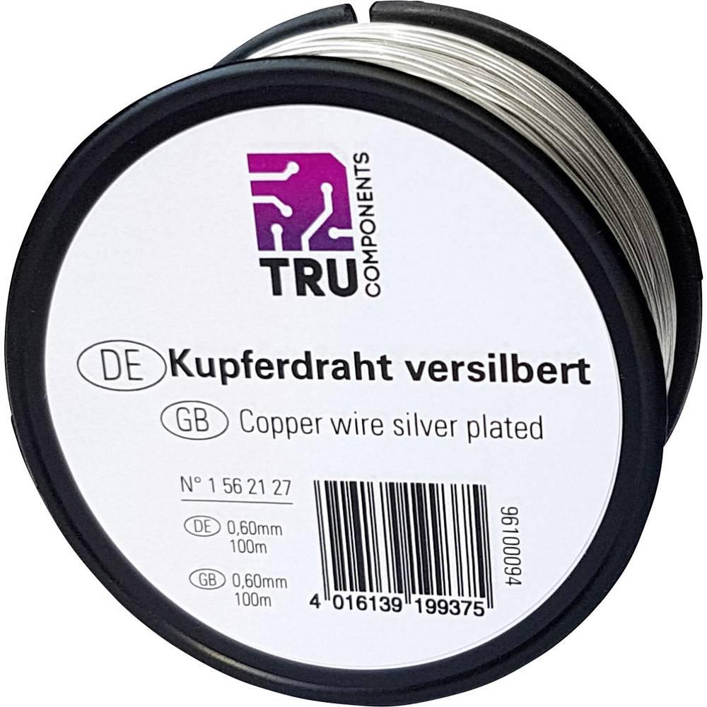 Tru Components, Kabelleitung, Kupferdraht (100 m)