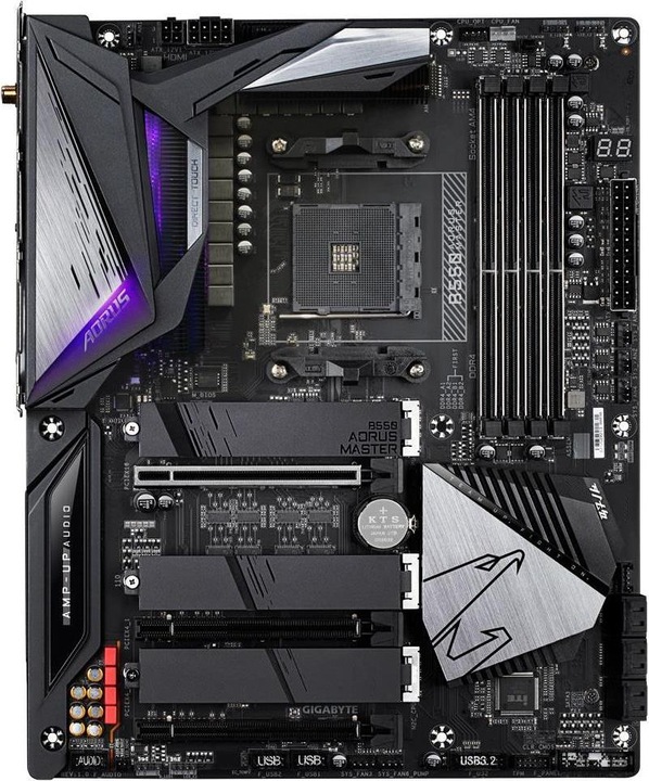 Produktbild Gigabyte B550 Aorus Master (AM4, AMD B550, ATX)