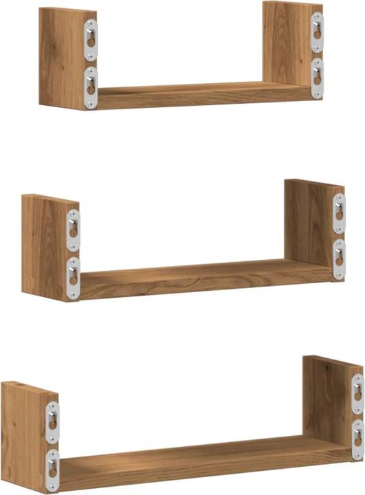 Produktbild VidaXL Wandregale 3 Stk.