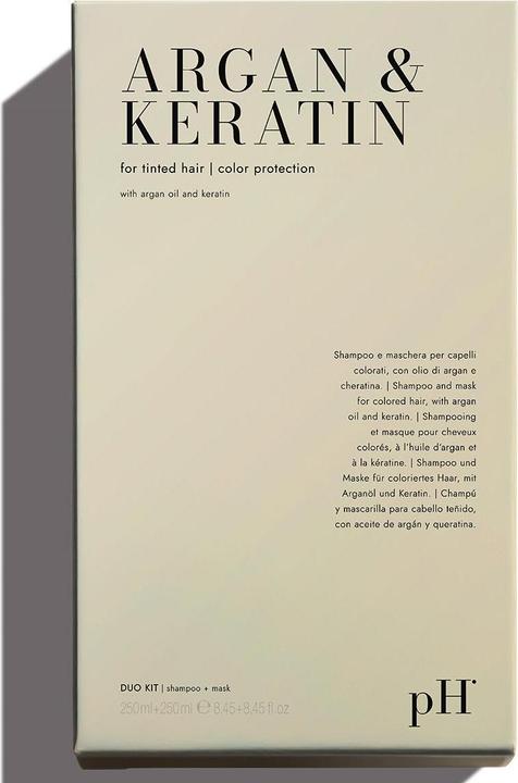 Immagine prodotto pH Argan & Keratin Duo Kit (Set per la cura del viso)