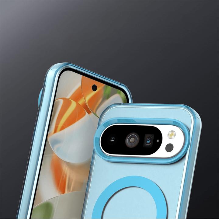 Actual product image Cover-Discount Google Pixel 10 / 10 Pro - Acryl-Handyhülle mit Magnet und Farbakzent (Google Pixel 10 Pro, Google Pixel 10)