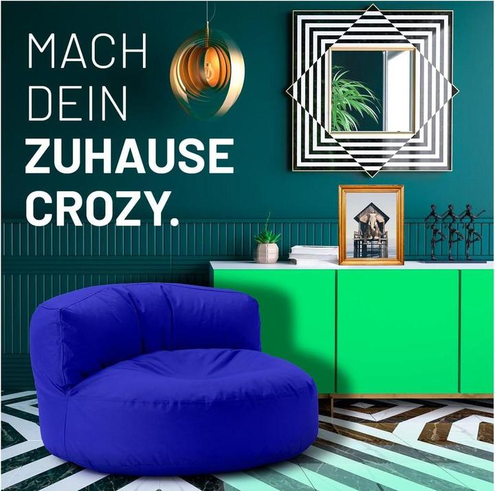 Produktbild Lumaland Sitzsack-Sofa, 320 l Polyester (PES), Blau