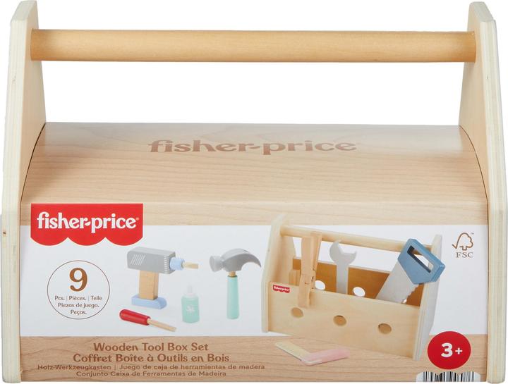 Produktbild Fisher-Price Holz-Werkzeugkasten