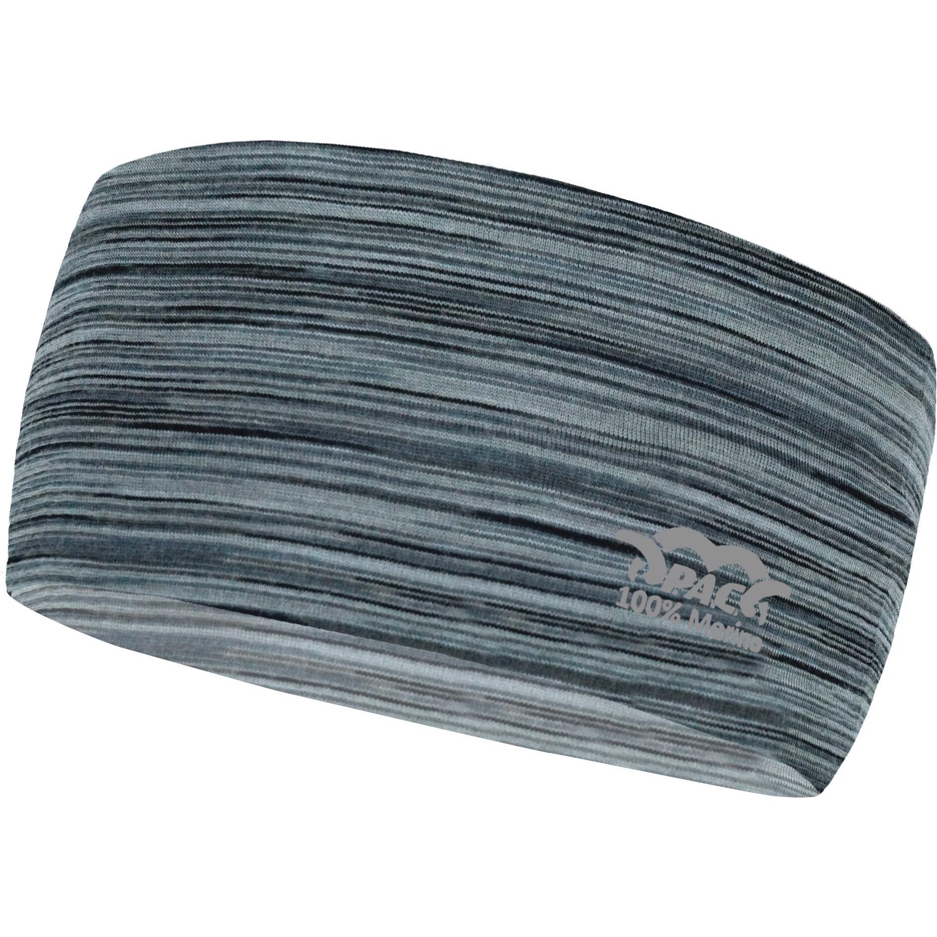 P.A.C., Unisex, Stirnband, Merino, Grau