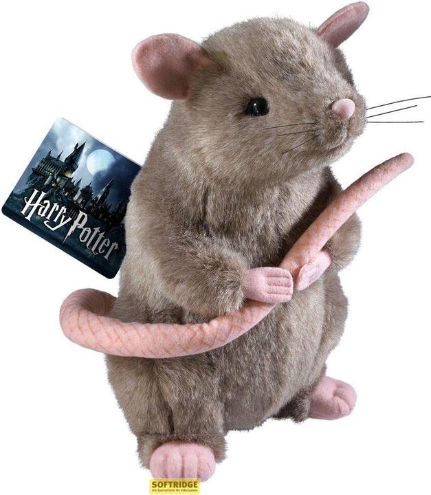 Actual product image Noble Collection Harry Potter: Scabbers / Scabbers - Peter Pettigrew (28 cm)