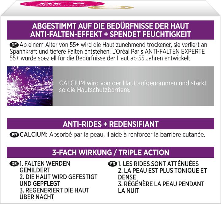 Immagine prodotto L'Oréal Paris Antifalt.exp.55+ notte (50 ml)