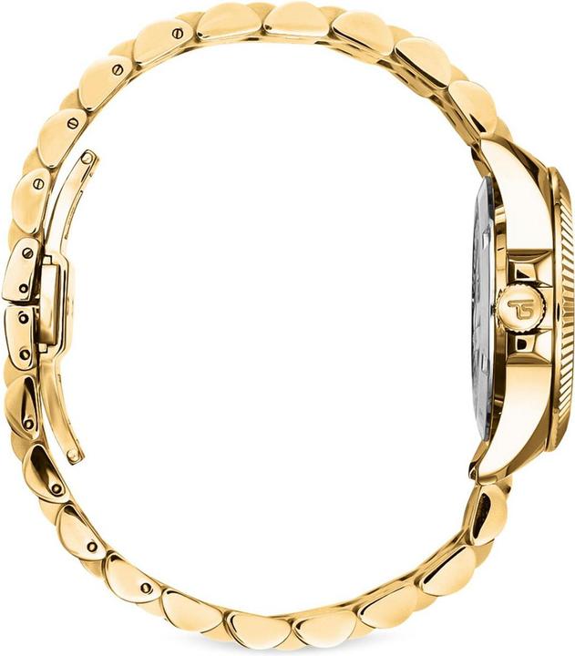 Actual product image Thomas Sabo WA0436 Damenuhr Divine Jewellery Stone goldfarben 33mm 5ATM (Watch with gemstone, Analogue wristwatch, 33 mm)