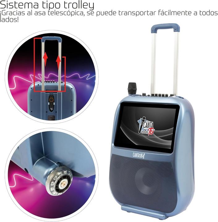 Produktbild Giochi Preziosi Canta Tu Pro - Modèle Bleu