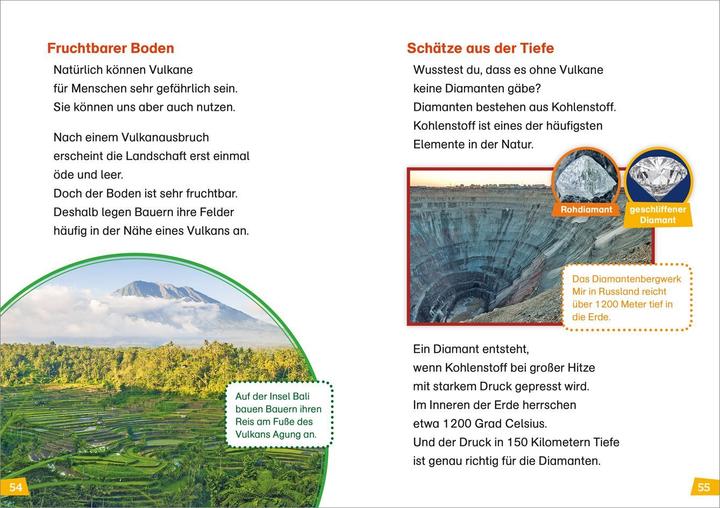 Produktbild Tessloff WAS IST WAS Erstes Lesen Doppelband 3.Vulkane/Regenwald (Deutsch, Christina Braun, Antonia Griebel, Marie Gerstner, 2024)