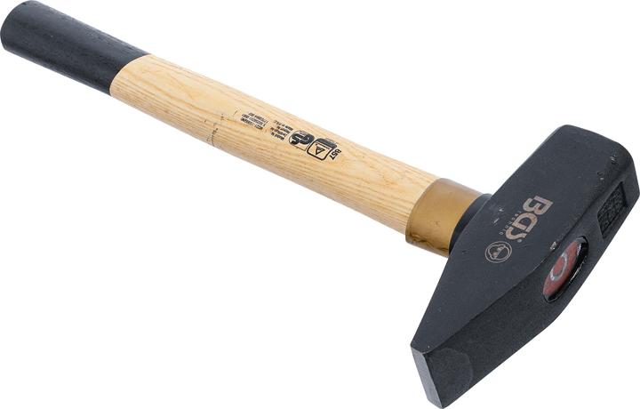 Produktbild BGS Schlosserhammer Holz-Stiel DIN 1041 1500 g (1650 g)