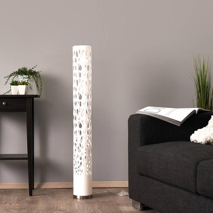 Actual product image Elc Craig floor lamp with remote control (GU10)