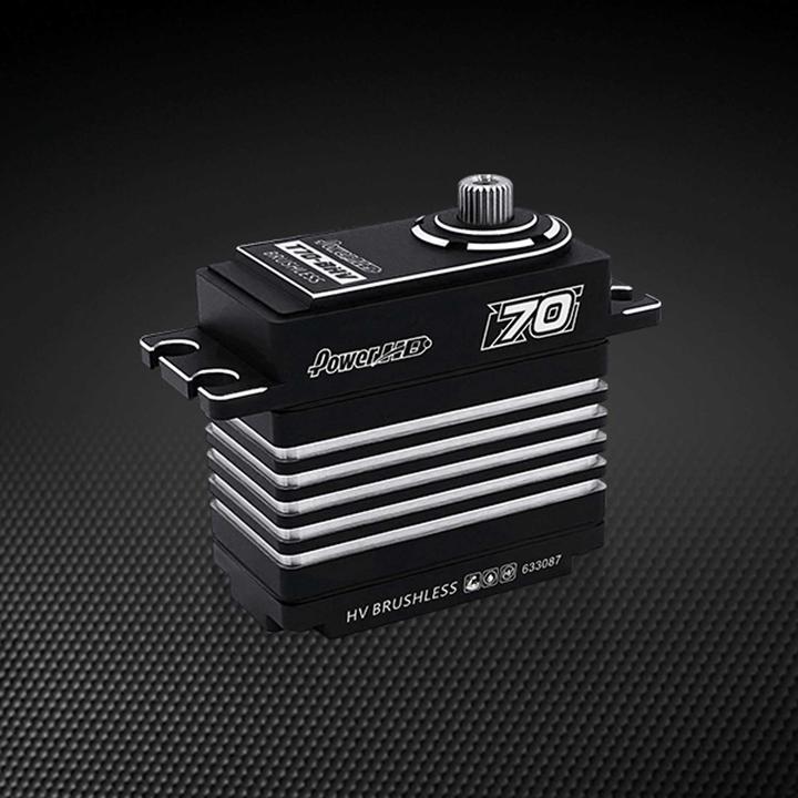 Immagine prodotto Power HD Servo T70-BHV / 70kg / 0.12sec. / 7.4V Digital / Buggy 1:8