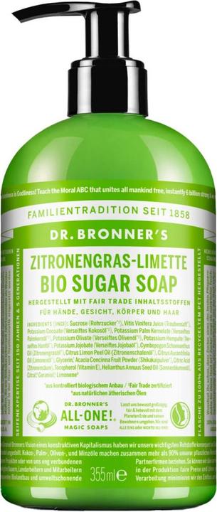 Actual product image Dr. Bronner's sugar soap (Liquid soap, 355 ml)